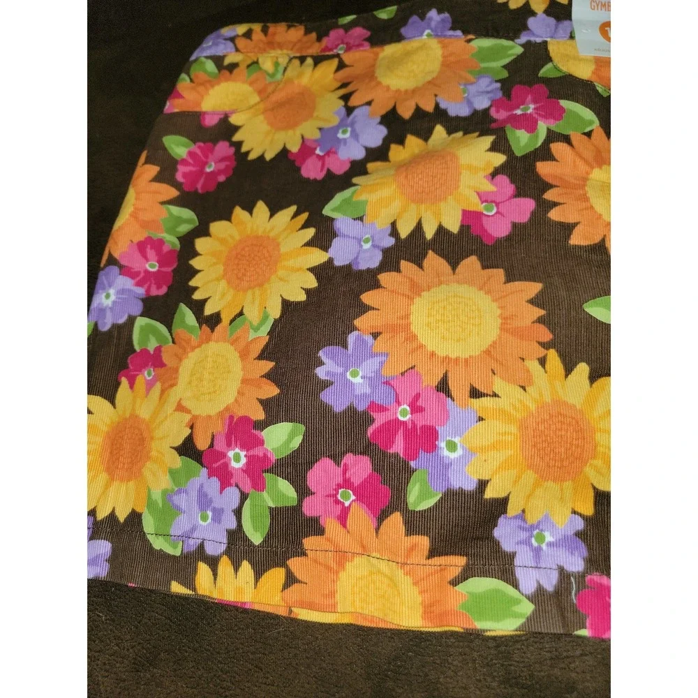 Gymboree sunflower smiles skort‎ size 10 nwt
